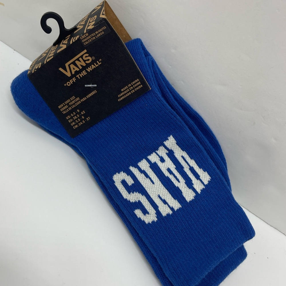 VANS "Off The Wall" Crew socks 
New with the tag authentic Vans socks (1 pair) - Picture 7 of 16